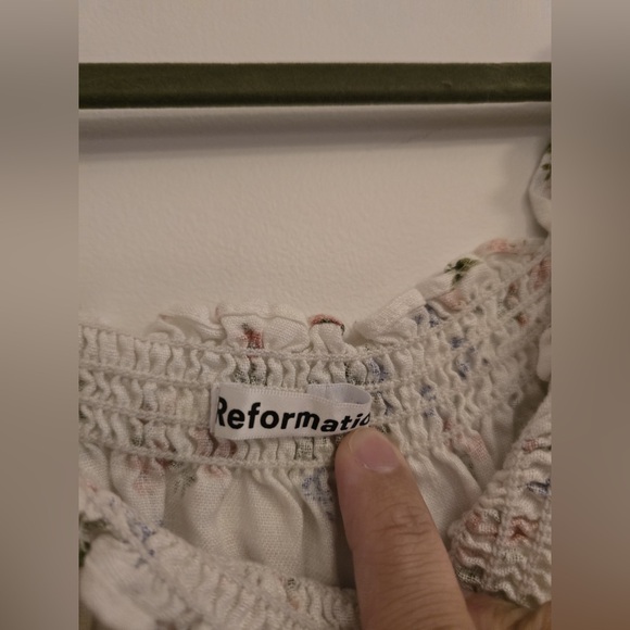 Reformation linen smock mini dress - Picture 6 of 7